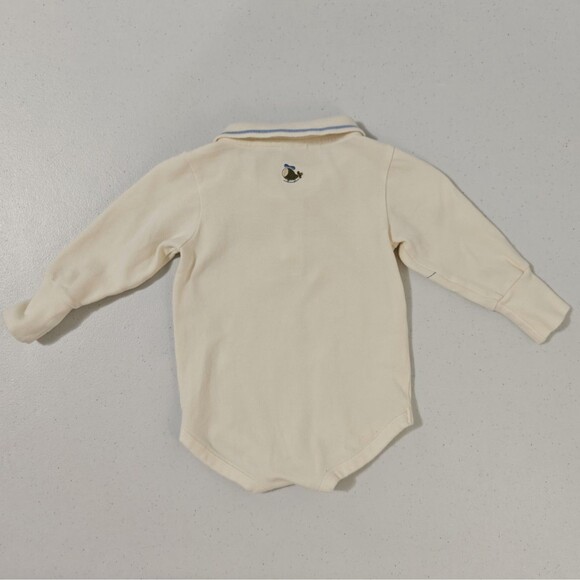 Vintage Gymboree Airplane Cardigan Overalls Set 3 - 6 M Baby Boys Flyer Aviator - Picture 8 of 16